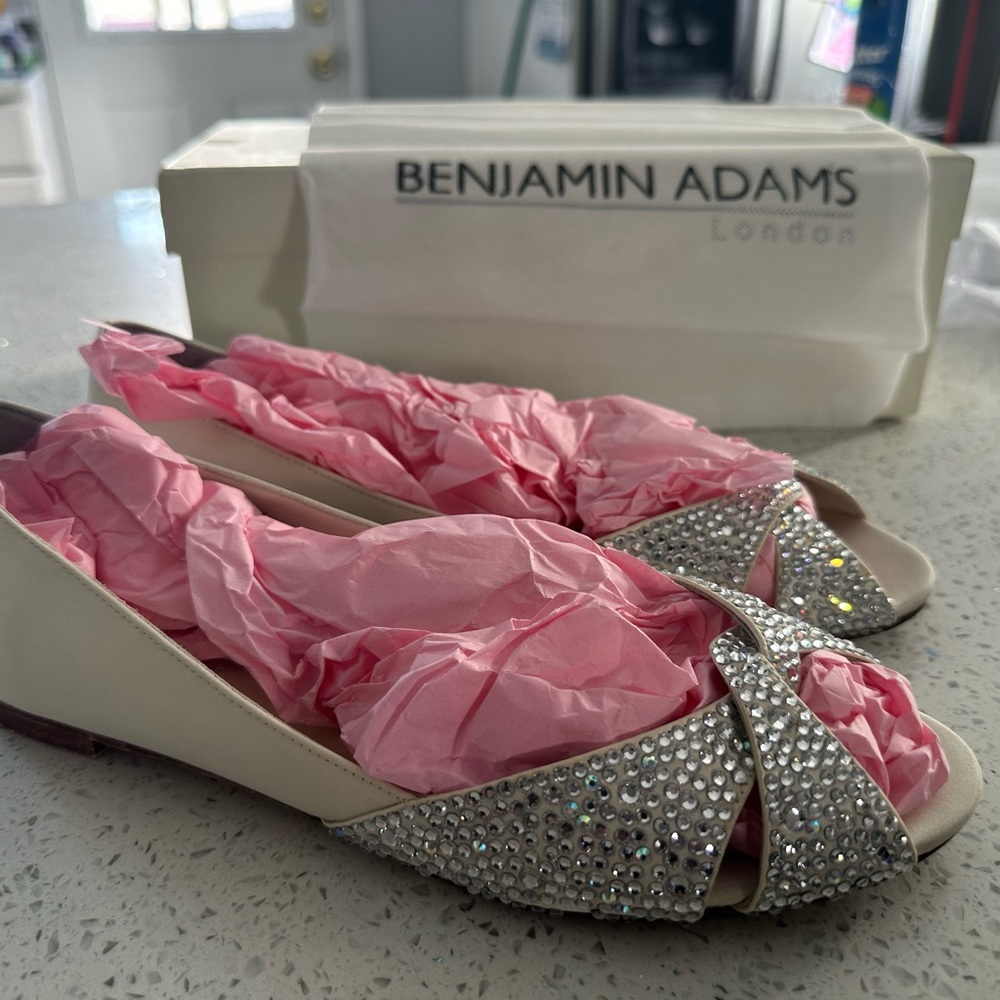 Formal Flats / Wedding Shoes (size 8)